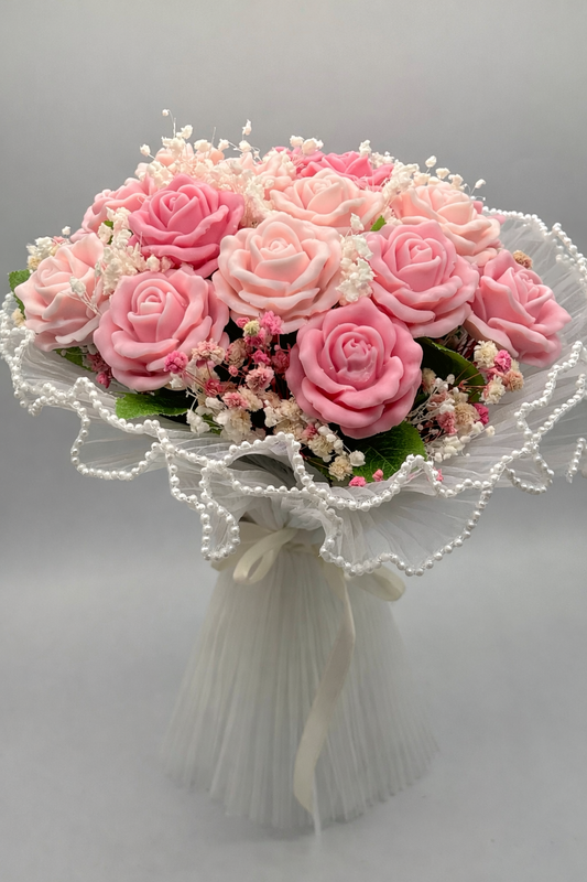 Rose Wax Bouquet