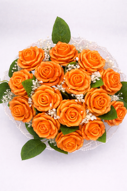 Rose Wax Bouquet