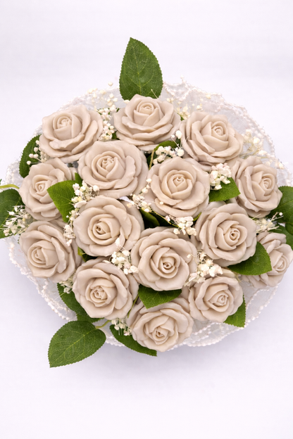 Rose Wax Bouquet