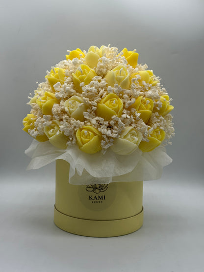 Pure Tulips Wax Bouquet