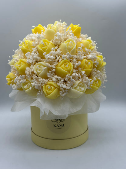 Pure Tulips Wax Bouquet