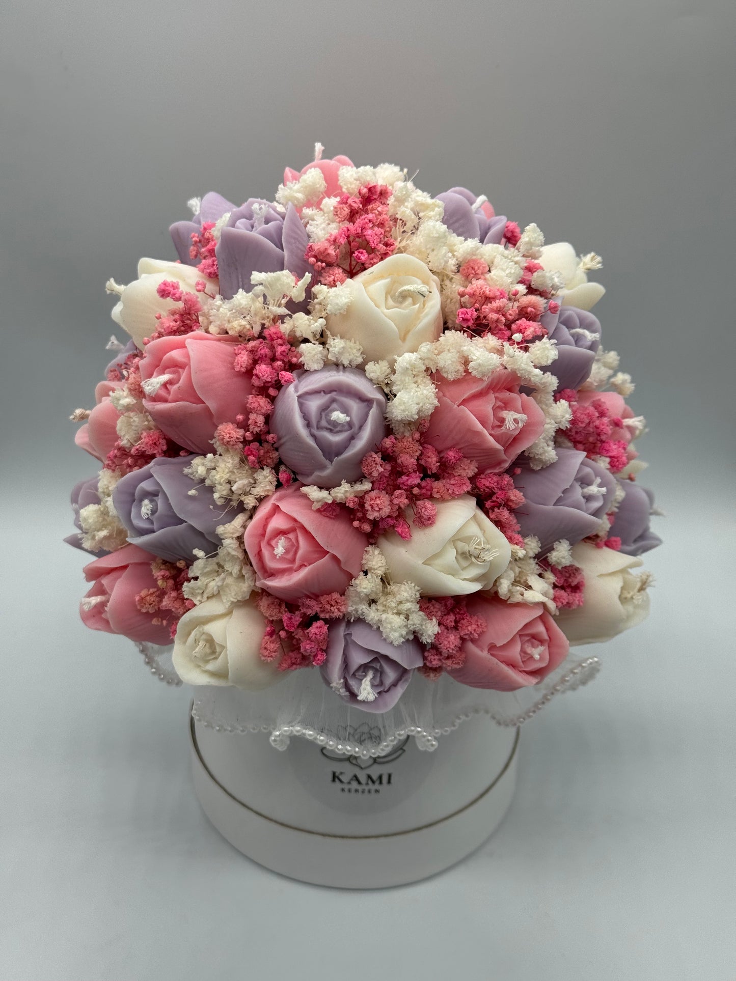 Pure Tulips Wax Bouquet