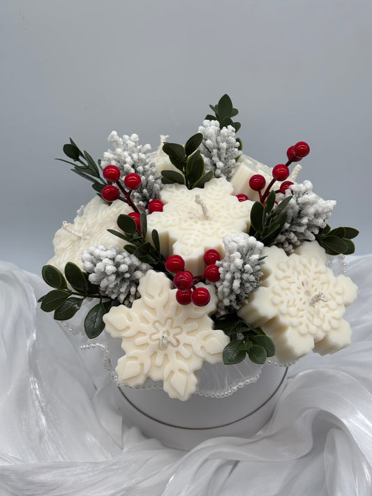 Schneeflocken-Strauß