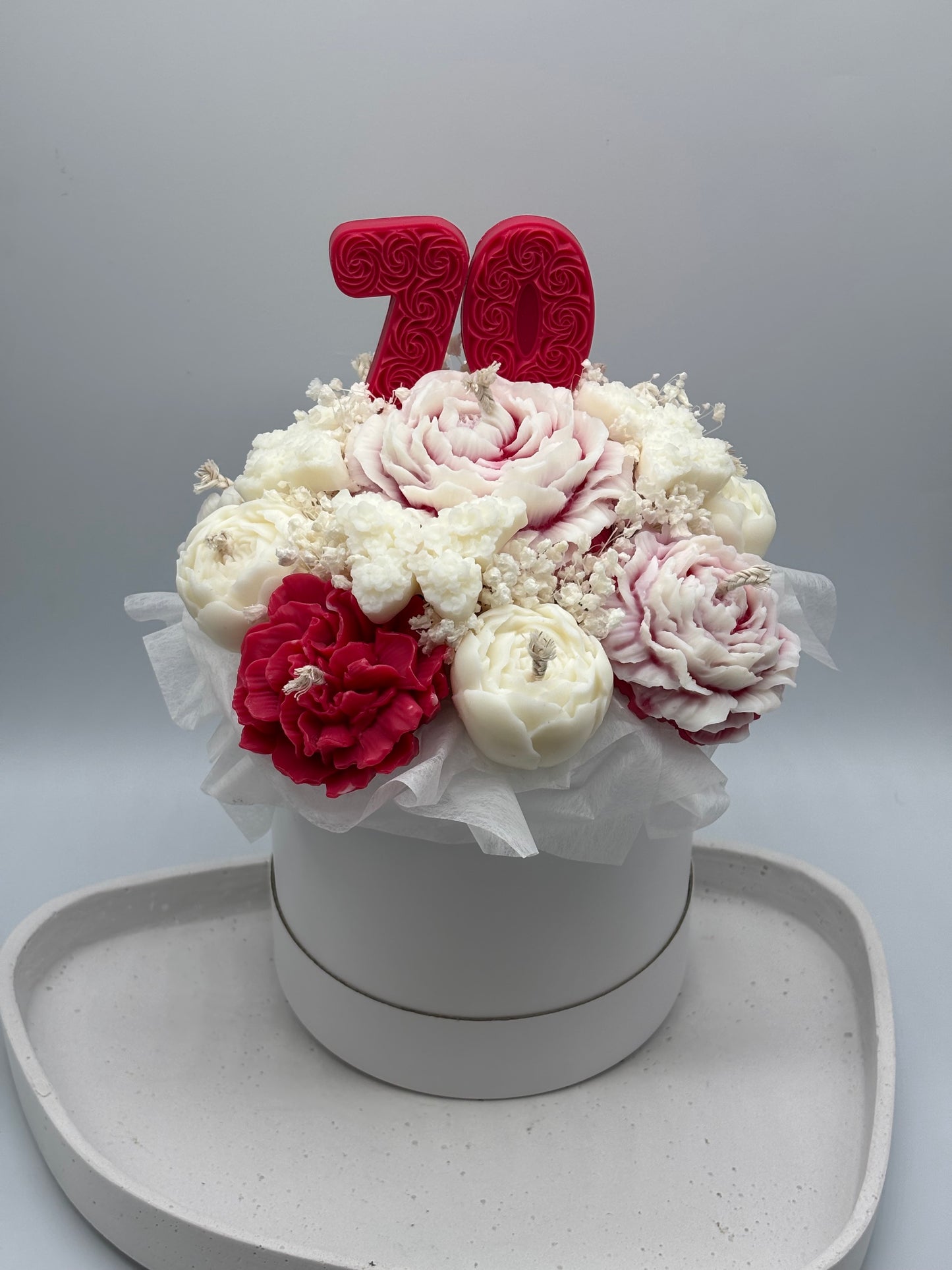 Number Wax Bouquet