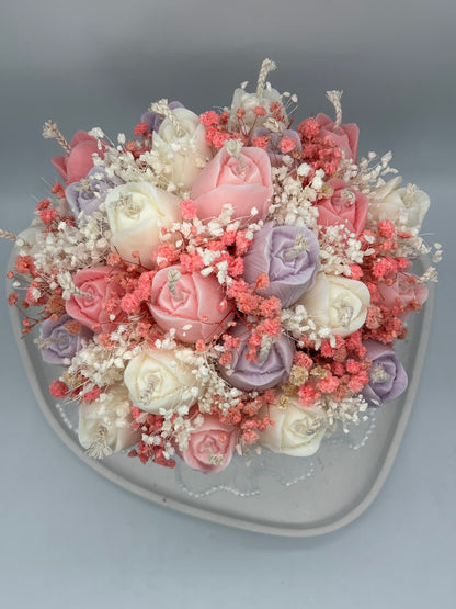 Pure Tulips Wax Bouquet