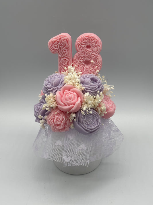 Birthday Mini Wax Bouquet